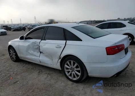 2013 Audi A6 Premium Plus from USA, damaged, VIN WAUGFAFC1DN156462